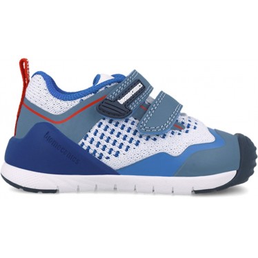 Baskets Biomecanics 252131 Sport Mesh pour hommes BLANCO_AZUL_A057