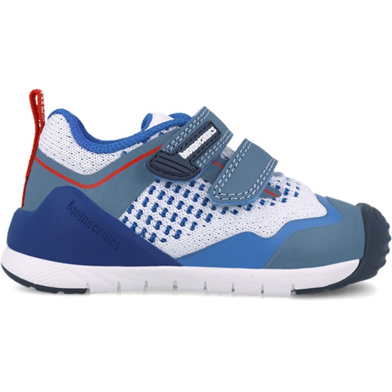 Baskets Biomecanics 252131 Sport Mesh pour hommes BLANCO_AZUL_A057