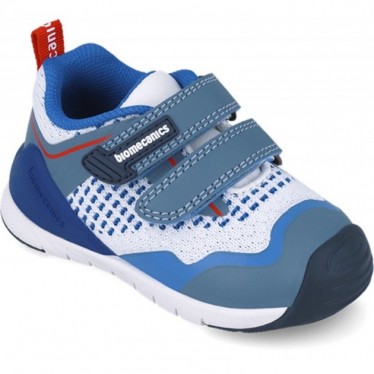 Baskets Biomecanics 252131 Sport Mesh pour hommes BLANCO_AZUL_A057