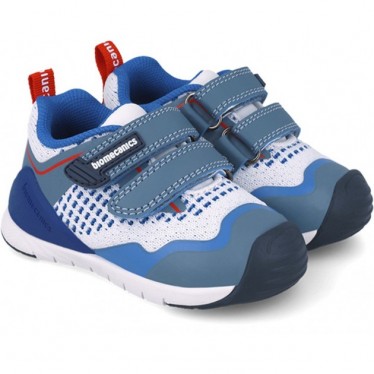 Baskets Biomecanics 252131 Sport Mesh pour hommes BLANCO_AZUL_A057