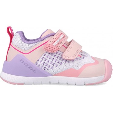 Chaussures de sport pour femmes Biomecanics 252131 Sport Mesh BLANCO_ROSA_B113