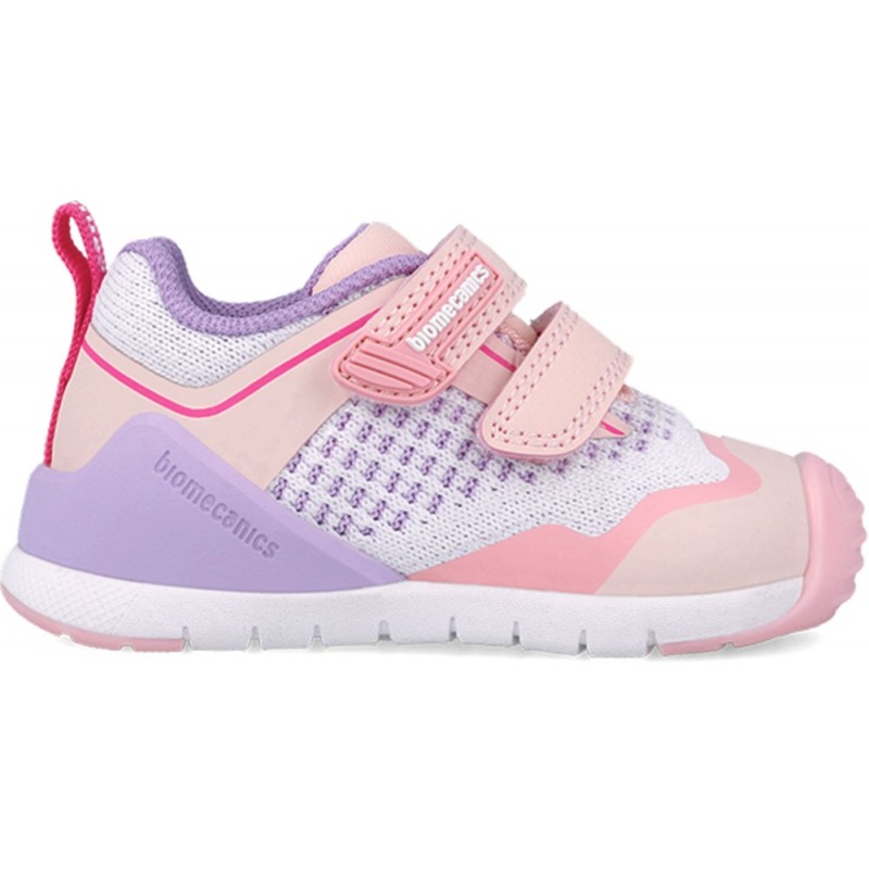 Chaussures de sport pour femmes Biomecanics 252131 Sport Mesh BLANCO_ROSA_B113