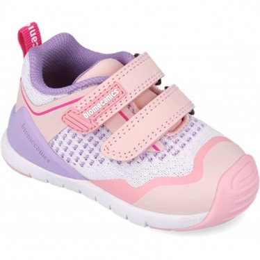 Chaussures de sport pour femmes Biomecanics 252131 Sport Mesh BLANCO_ROSA_B113