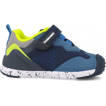Baskets de sport en maille Biomecanics 252132 pour garçons AZUL_A008