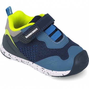 Baskets de sport en maille Biomecanics 252132 pour garçons AZUL_A008