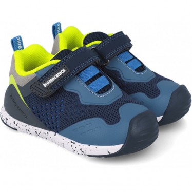 Baskets de sport en maille Biomecanics 252132 pour garçons AZUL_A008