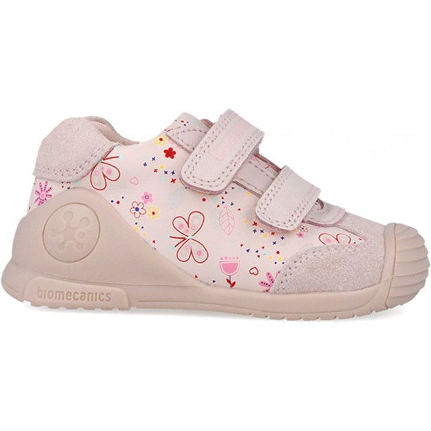 Chaussures de sport pour fille Biomecanics 252100 à imprimé papillon COTTON_A779 Chaussures de sport pour fille Biomecanics 252100 à imprimé papillon COTTON_A779