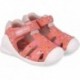 Sandales pour fille Biomecanics 252101 à imprimé papillon CANTALUPE_A833
