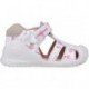 Sandales pour fille Biomecanics 252101 à imprimé papillon BLANCO_B050
