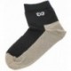 Chaussettes courtes CALZAMEDI Spécial Diabétiques 9656 NEGRO_BEIGE