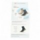 Chaussettes courtes CALZAMEDI Spécial Diabétiques 9656 BEIGE