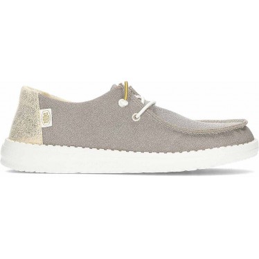 Chaussures pour femmes HEY DUDE Metallic Sparkle HD41082 GOLD