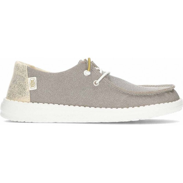 Chaussures pour femmes HEY DUDE Metallic Sparkle HD41082 GOLD Chaussures pour femmes HEY DUDE Metallic Sparkle HD41082 GOLD
