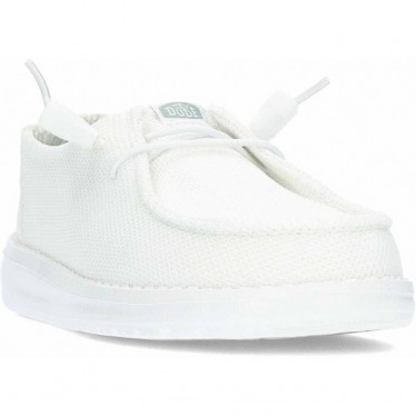 Chaussures pour femmes HEYDUDE Wendy Stretch Sox HD41878 WHITE