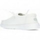 Chaussures pour femmes HEYDUDE Wendy Stretch Sox HD41878 WHITE