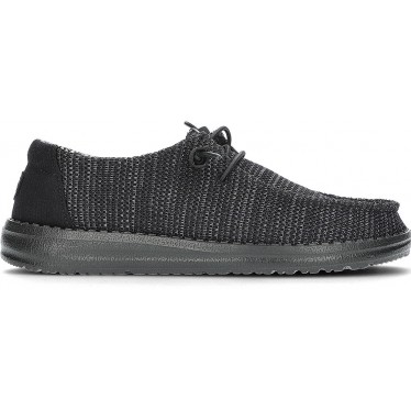 Chaussures pour femmes HEYDUDE Wendy Stretch Sox HD41878 BLACK