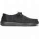 Chaussures pour femmes HEYDUDE Wendy Stretch Sox HD41878 BLACK