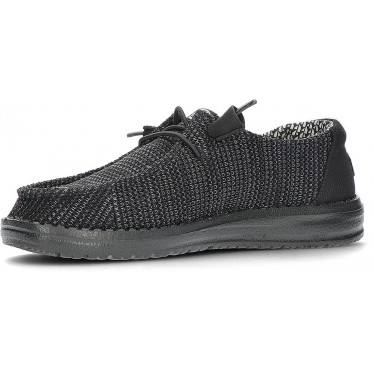 Chaussures pour femmes HEYDUDE Wendy Stretch Sox HD41878 BLACK