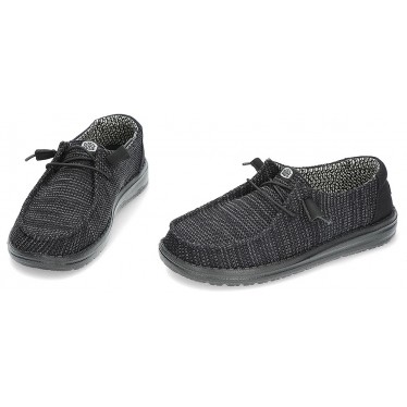 Chaussures pour femmes HEYDUDE Wendy Stretch Sox HD41878 BLACK