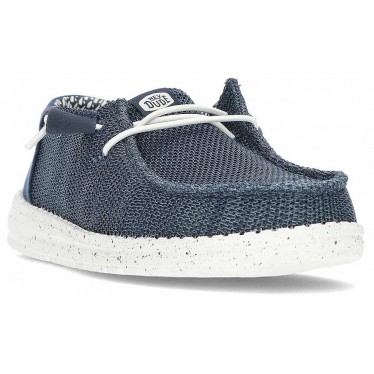 Chaussures pour femmes HEYDUDE Wendy Stretch Sox HD41878 NAVY