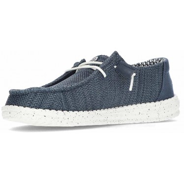 Chaussures pour femmes HEYDUDE Wendy Stretch Sox HD41878 NAVY