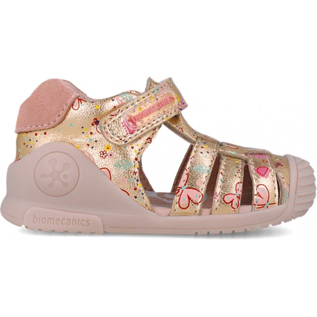 Sandales imprimées pour fille Biomecanics 252103 MONROBIA_A665 Sandales imprimées pour fille Biomecanics 252103 MONROBIA_A665