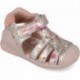 Sandales imprimées pour fille Biomecanics 252103 CHAMPAGNE_B122
