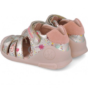 Sandales imprimées pour fille Biomecanics 252103 CHAMPAGNE_B122