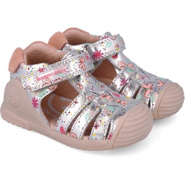 Sandales imprimées pour fille Biomecanics 252103 PLATA_C198