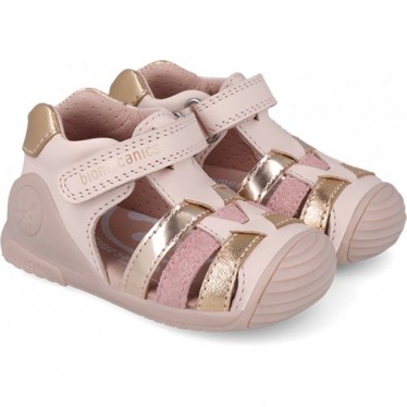 Biomecanics 252104 Sandales décontractées à lanières pour filles COTTON_A779