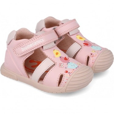 Sandales Biomecanics 252106 Garden pour fille ROSA_A032