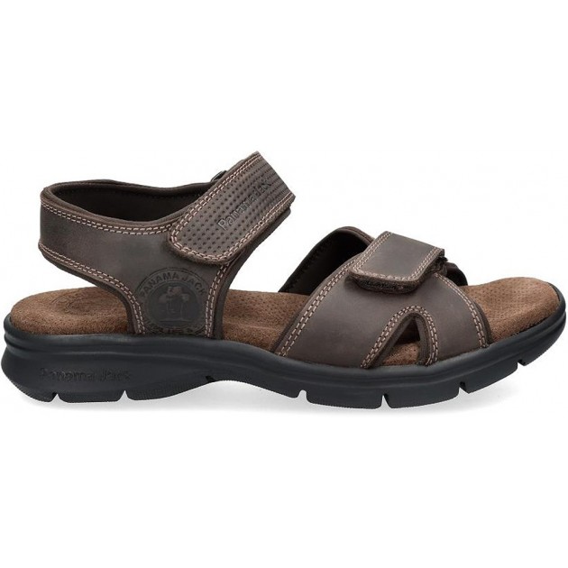 SANDALES PANAMA JACK SANDERS BASICS BROWN_C1