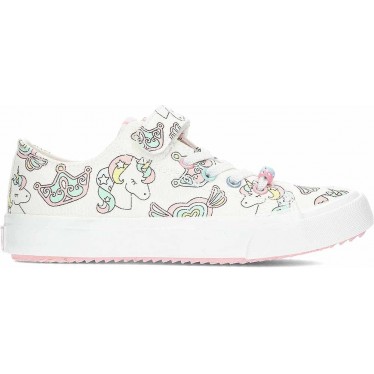 Baskets CONGUITOS Unicorn Fantasy 284096 pour filles WHITE