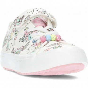 Baskets CONGUITOS Unicorn Fantasy 284096 pour filles WHITE