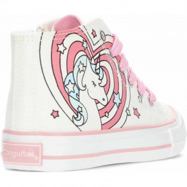 Baskets montantes CONGUITOS Unicorn Fantasy 283108 pour filles MULTI