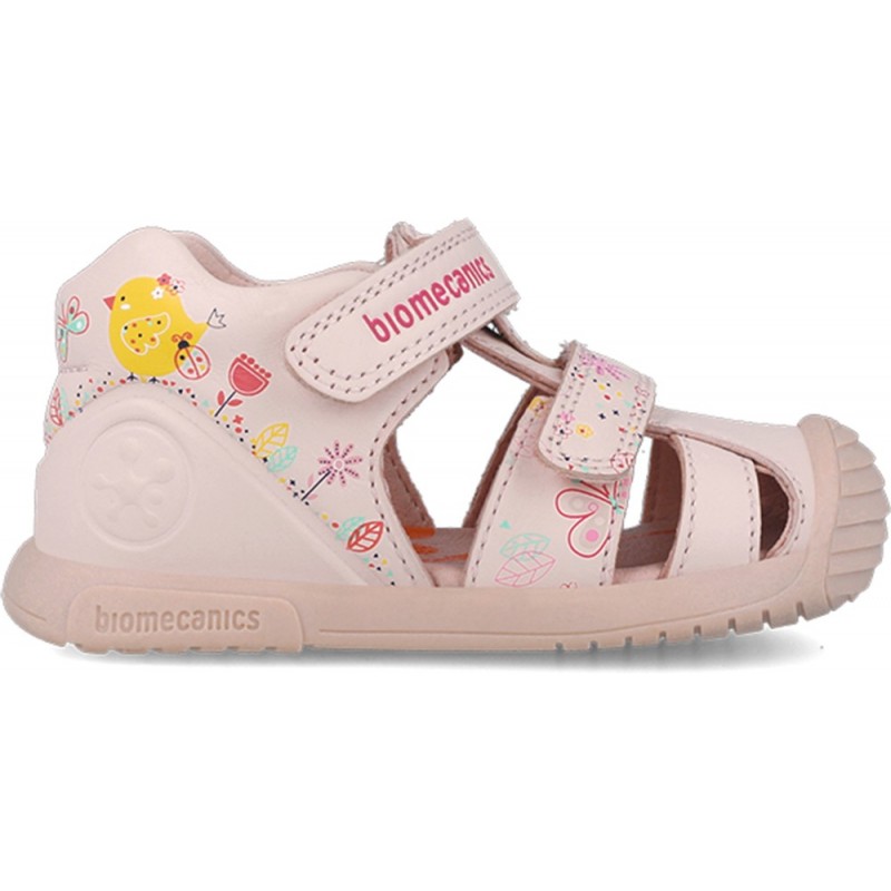 Sandales pour femmes Biomecanics 252107 Imprimer BLANCO_B050