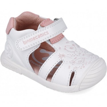 Sandales pour filles Biomecanics 252108 Print BLANCO_C050