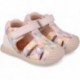 Sandales Biomecanics 252110 à imprimé cœur pour fille COTTON_A779