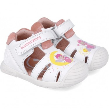 Biomecanics 252111 Sandales Twins pour filles BLANCO_A050