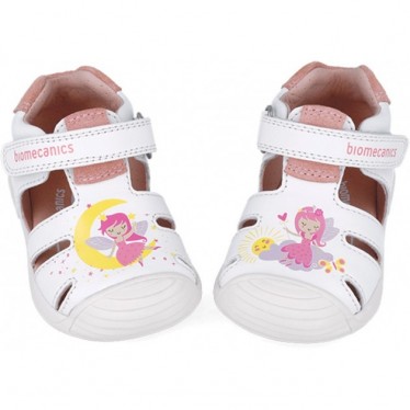 Biomecanics 252111 Sandales Twins pour filles BLANCO_A050