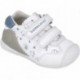Chaussures de sport imprimées Biomecanics 252115 pour garçons BLANCO_INDIGO_B834