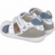 Sandales imprimées pour garçons Biomecanics 252116 BLANCO_INDIGO_B834