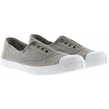 Baskets en toile Victoria 106623 English 1915 pour femmes GRIS