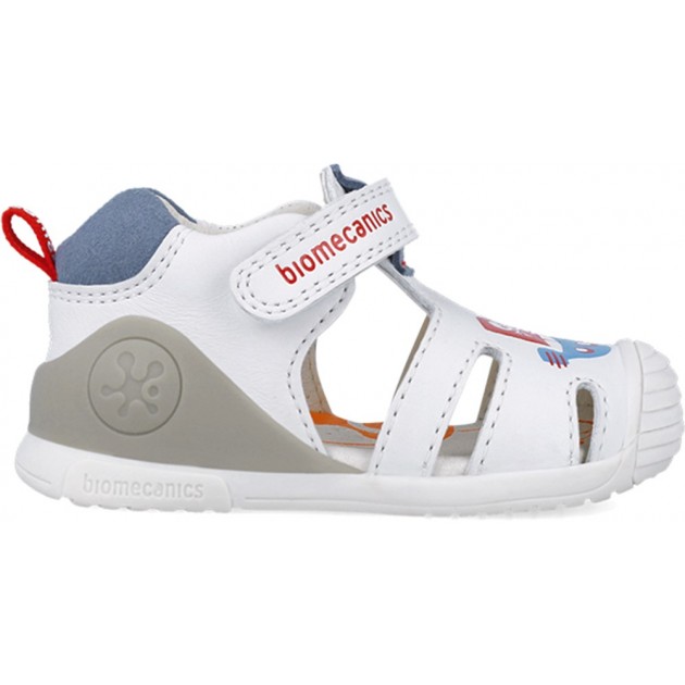 Biomecanics 252118 Sandales Pirate pour garçons BLANCO_B050 Biomecanics 252118 Sandales Pirate pour garçons BLANCO_B050