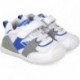 Chaussures de sport urbaines élastiques Biomecanics 252121 pour garçons BLANCO_ROYAL_C825