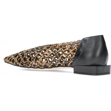 Ballerines pour femmes ANGEL ALARCON Elodie 25013 NEGRO_NIRVANA