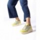 Baskets Wonders Azure A-4001 pour femmes CYBER_PLATINO