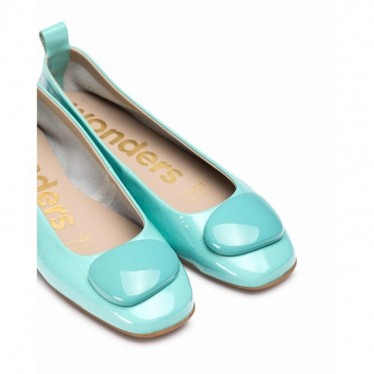 Ballerines pour femmes Wonders A-86120 FEI LACK_SEA