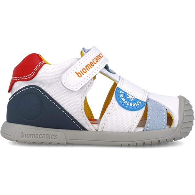 Sandale garçon BIOMECANICS Urban 252127 BLANCO_C050 Sandale garçon BIOMECANICS Urban 252127 BLANCO_C050