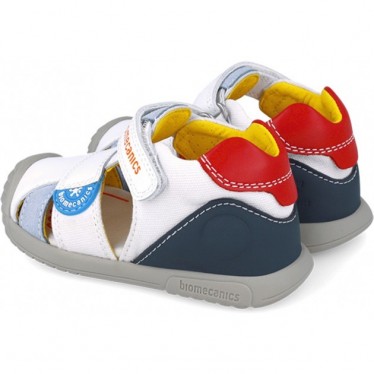 Sandale garçon BIOMECANICS Urban 252127 BLANCO_C050